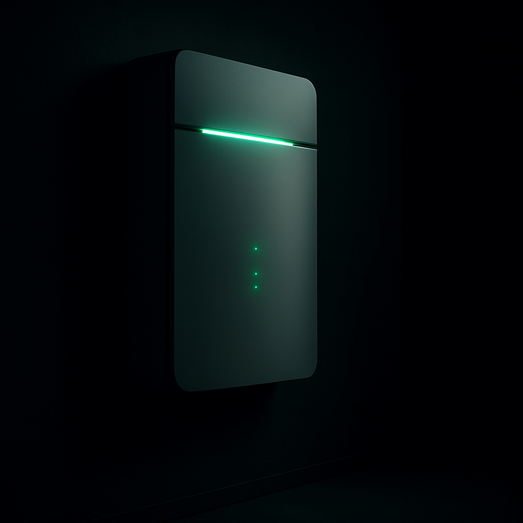 Batterij installatie